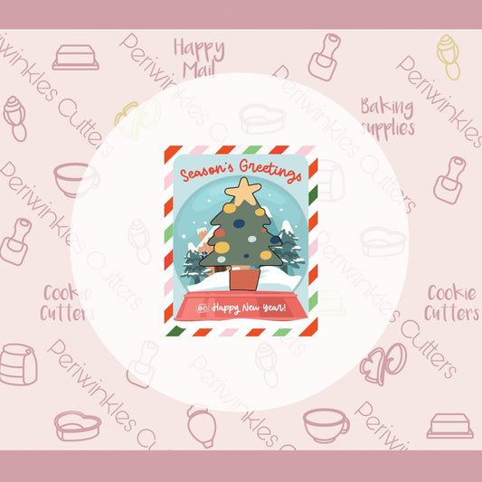 Winter Tree Cookie Cutter - Periwinkles Cutters Cookie Cutters