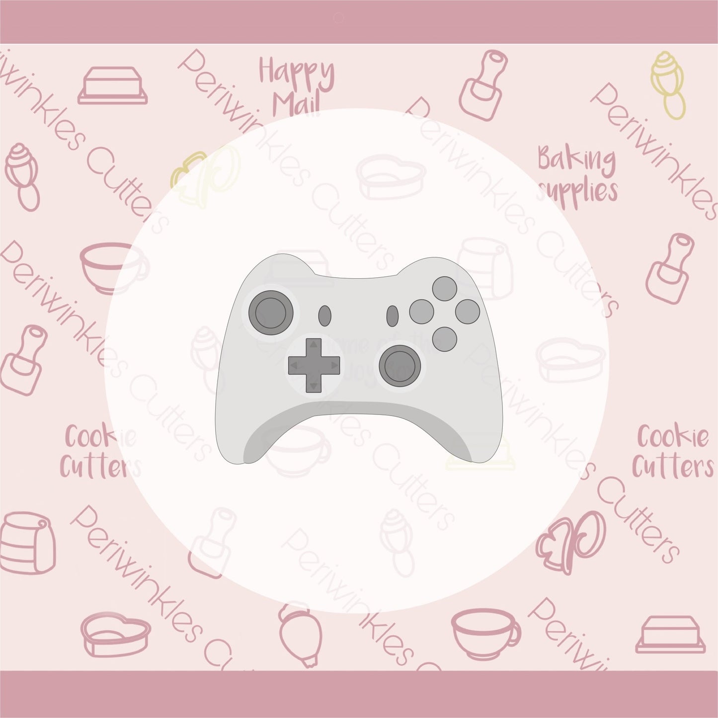 X Controller Cookie Cutter - Periwinkles Cutters