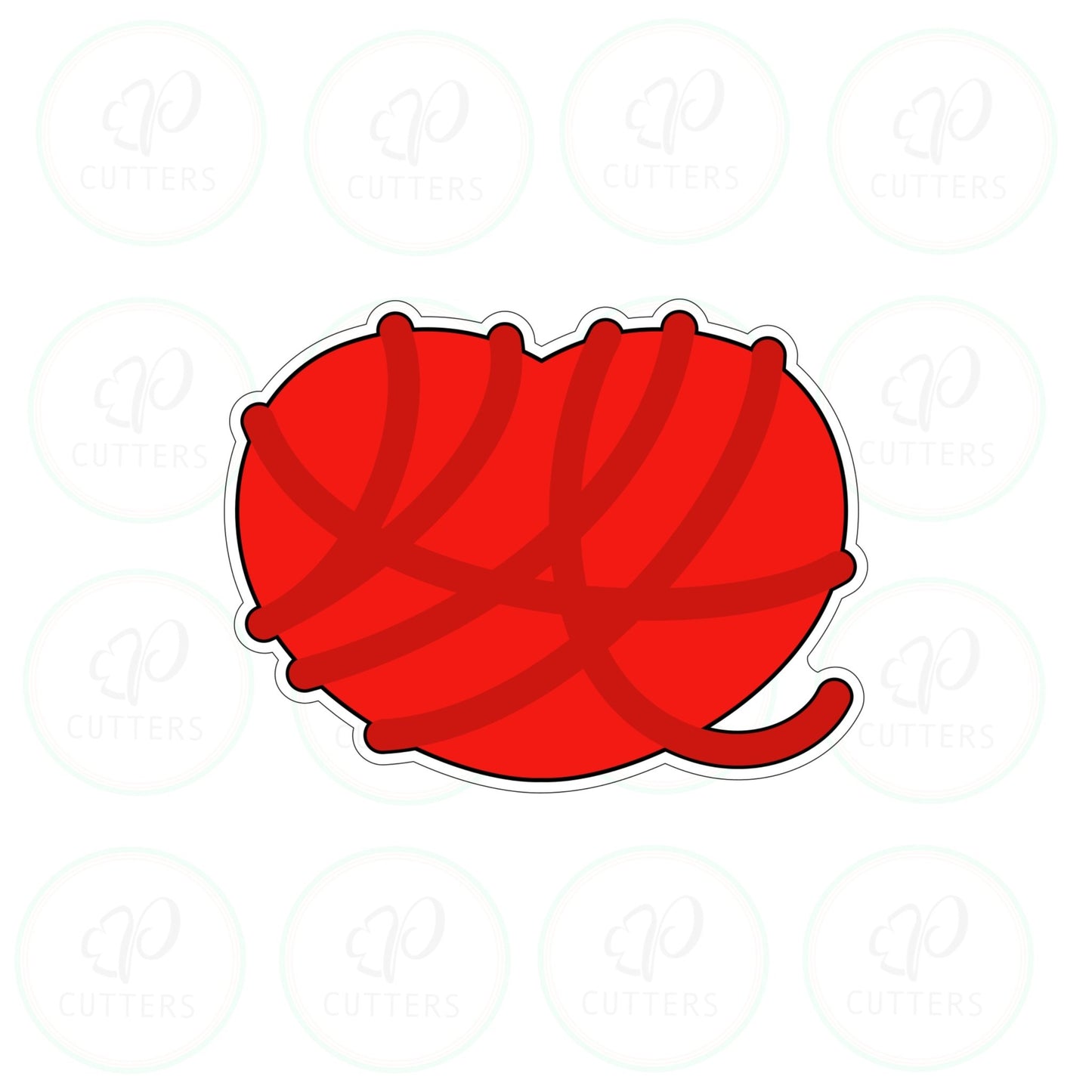 Yarn Heart Cookie Cutter - Periwinkles Cutters