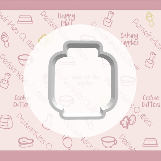 Yellow Block Cookie Cutter - Periwinkles Cutters