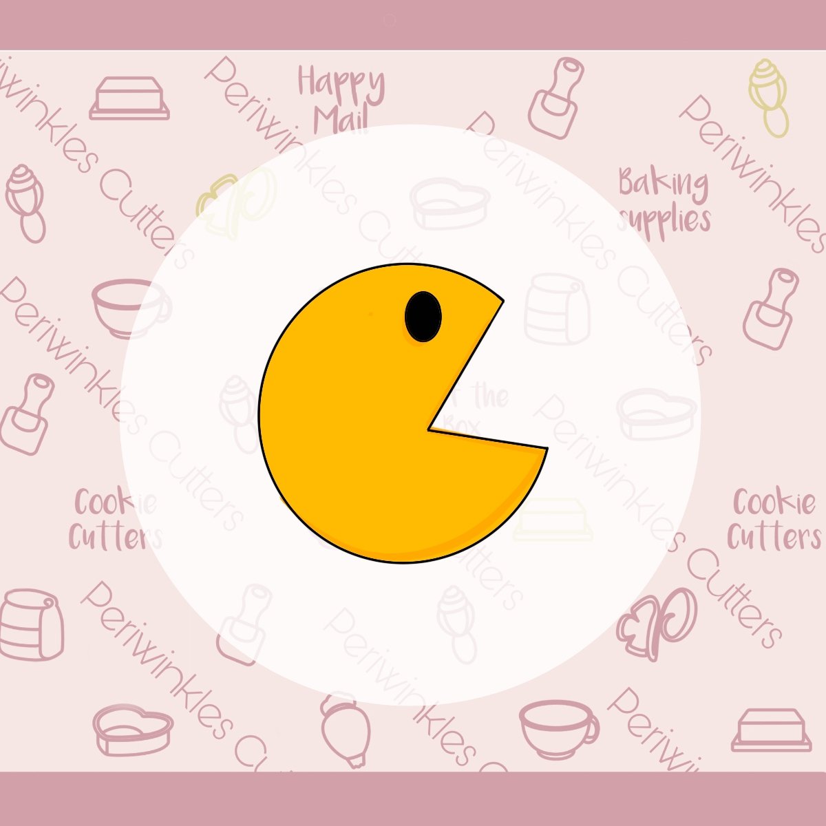 Yellow Man Cookie Cutter - Periwinkles Cutters