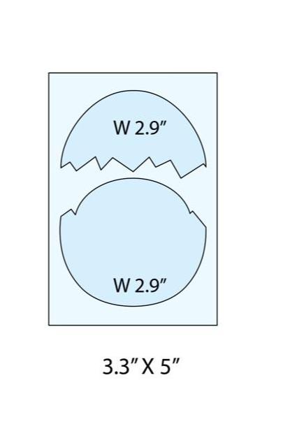 Your DAD Yolks Always Crack Me UP Cookie Cutter - 2 Pieces - Periwinkles Cutters