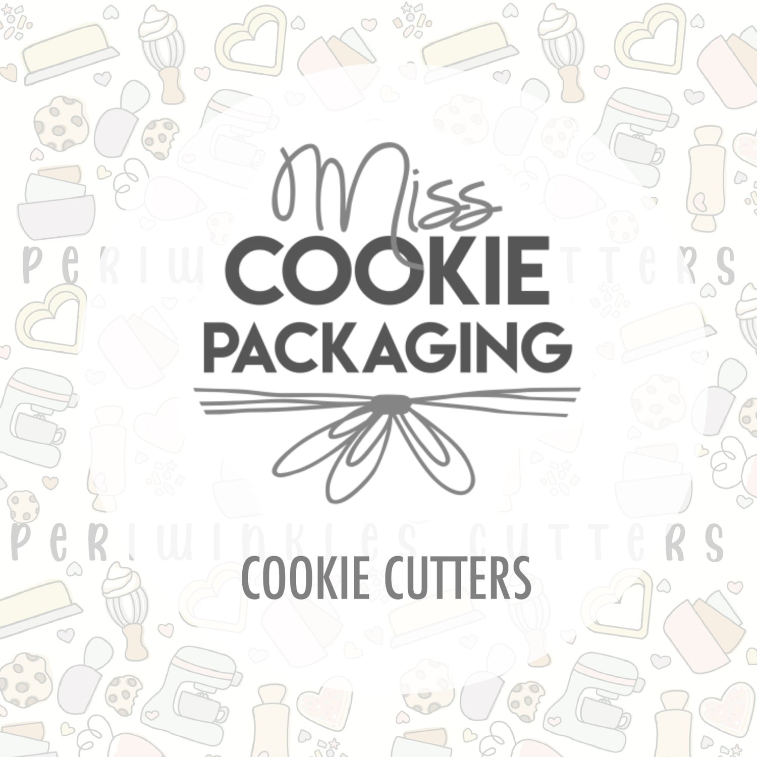 Miss Cookie Packaging - Periwinkles Cutters