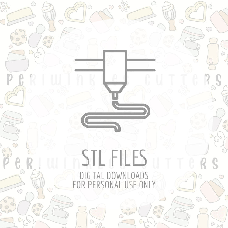 STL Files - Periwinkles Cutters