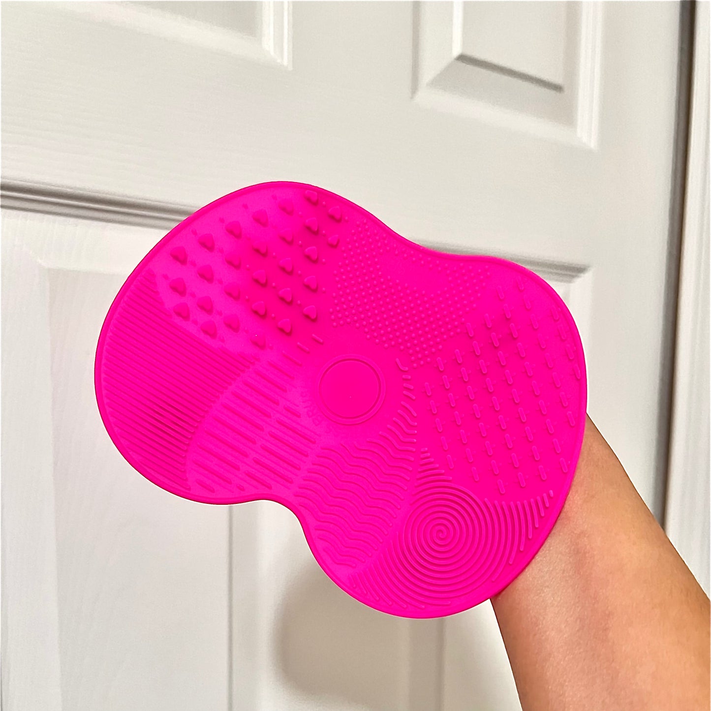 Brush Cleaning Silicone Pad