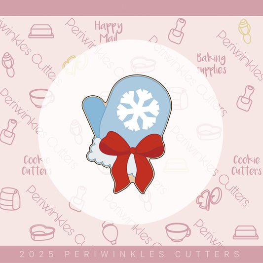 Coquette Mitten Cookie Cutter