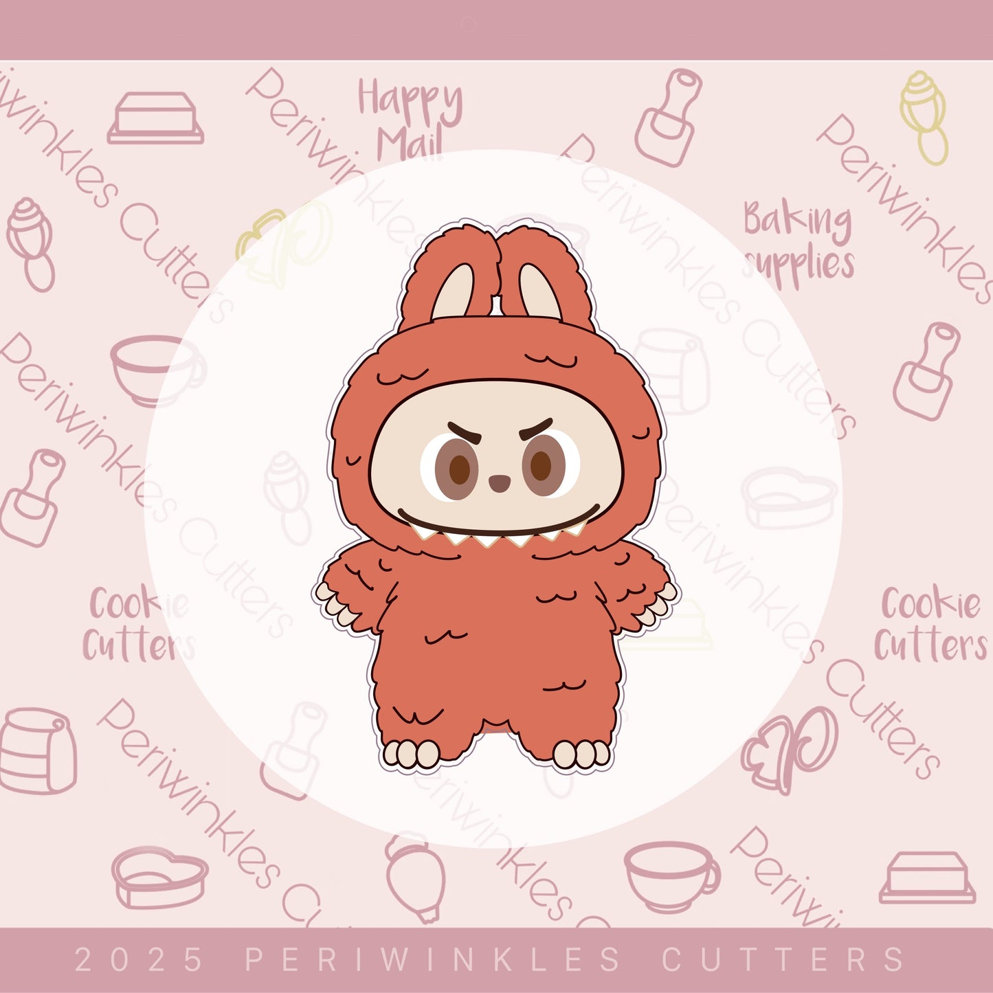 Bubu Plush Doll Cookie Cutter