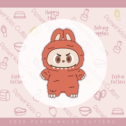 Bubu Plush Doll Cookie Cutter