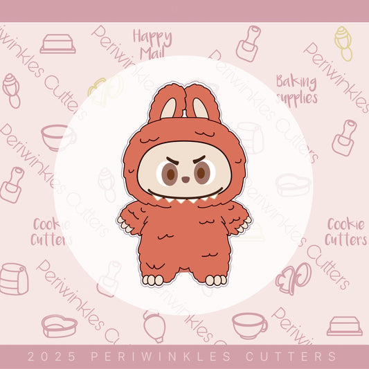 Bubu Plush Doll Cookie Cutter