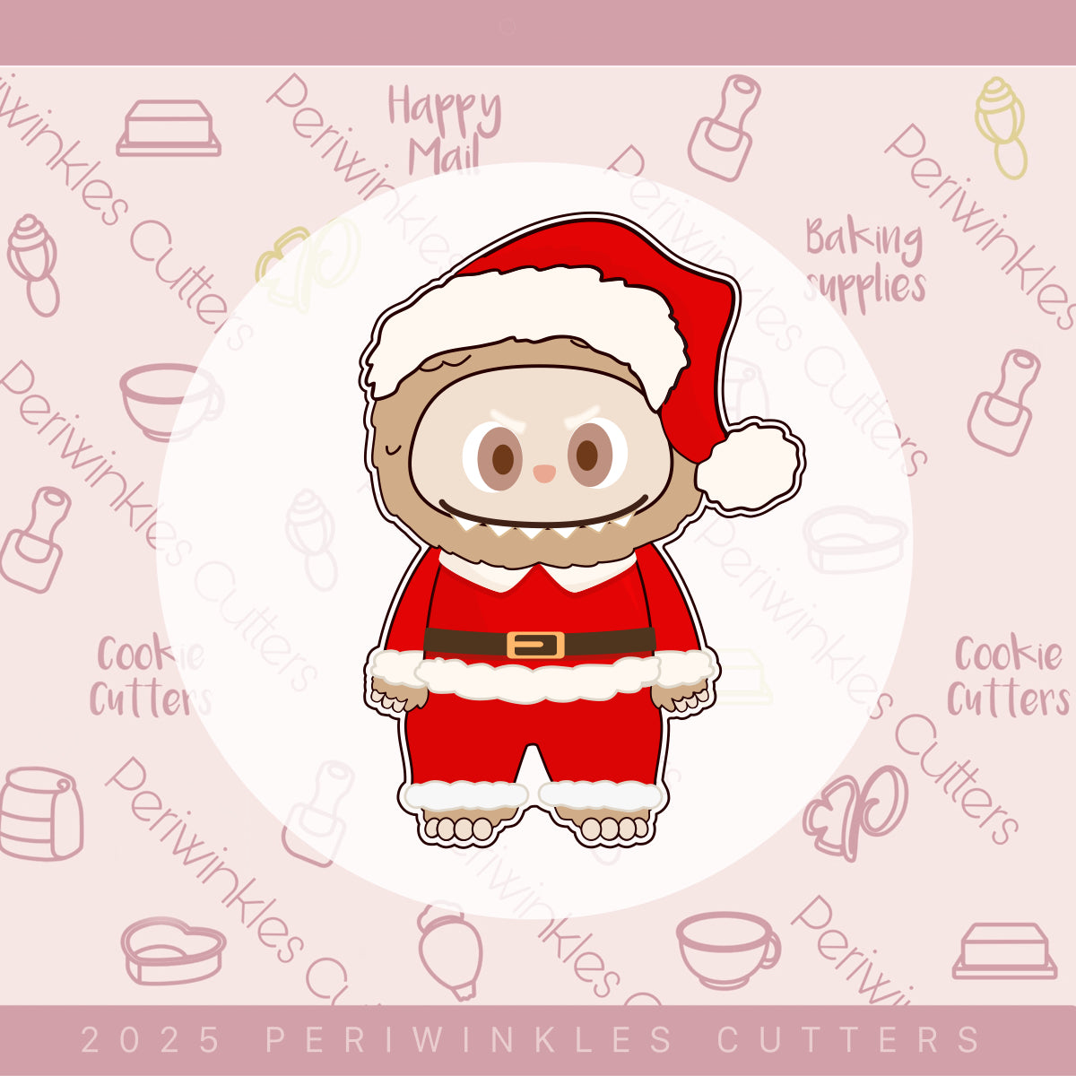 Santa Bubu Cookie Cutter