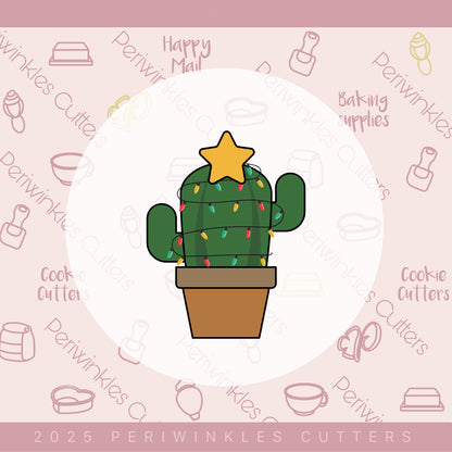 Western Christmas Set of 4 Cookie Cutter