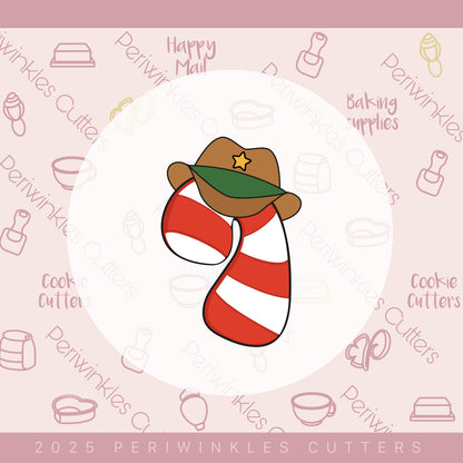 Western Christmas Set of 4 Cookie Cutter