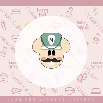 Mouse Christmas 2025 Set of 9 Cookie Cutter