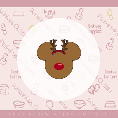 Mouse Christmas 2025 Set of 9 Cookie Cutter