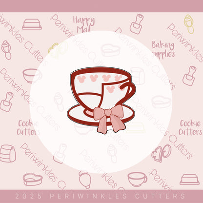 A Very Girly Mouse Christmas Set of 4 Cookie Cutter