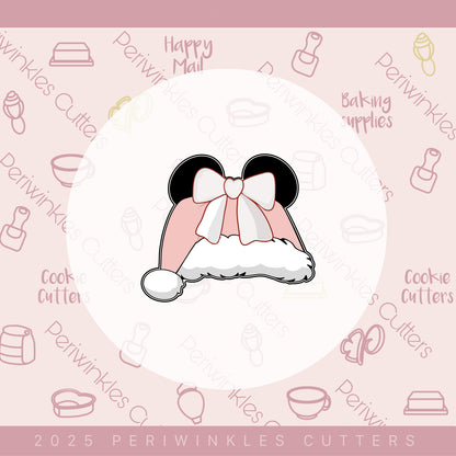 A Very Girly Mouse Christmas Set of 4 Cookie Cutter