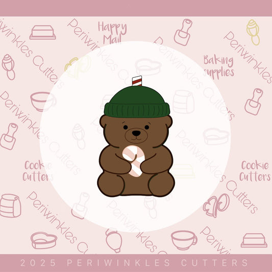 Bearista Coffee Cup Cookie Cutter - Periwinkles Cutters Cookie Cutter