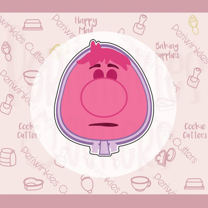 Emotion Embarrassment Cookie Cutter - Periwinkles Cutters Cookie Cutter