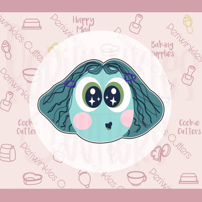 Emotion Envy Cookie Cutter - Periwinkles Cutters Cookie Cutter