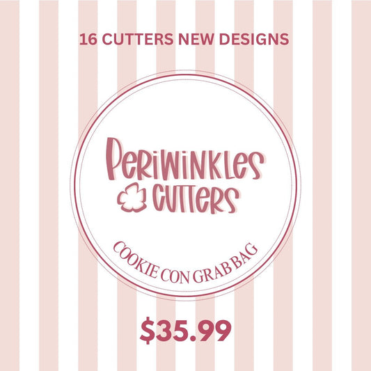 Grab Box COOKIE CON 2026 Edition - Periwinkles Cutters Cookie Cutter