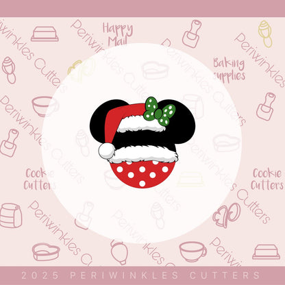 Mouse Christmas 2025 Set of 9 Cookie Cutter - Periwinkles Cutters Cookie Cutter