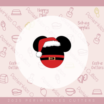 Mouse Christmas 2025 Set of 9 Cookie Cutter - Periwinkles Cutters Cookie Cutter