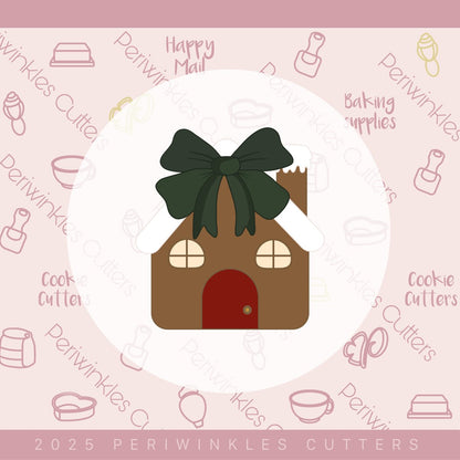 The Coquette Christmas Trio Set of 3 Cookie Cutter - Periwinkles Cutters Cookie Cutter