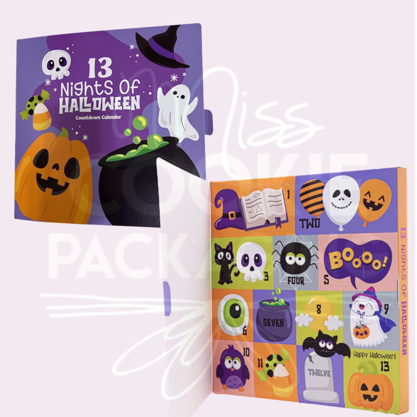 13 Days of Halloween Countdown Mini Cutter Set - Periwinkles Cutters Cookie Cutter