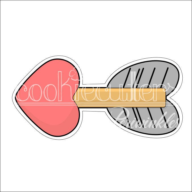 Arrow Heart Cookie Cutter - Periwinkles Cutters