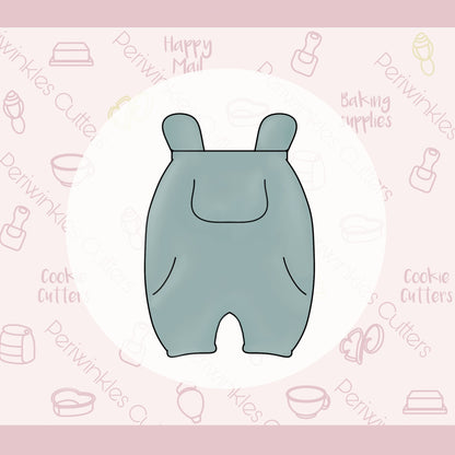 Baby Romper Cookie Cutter - Periwinkles Cutters