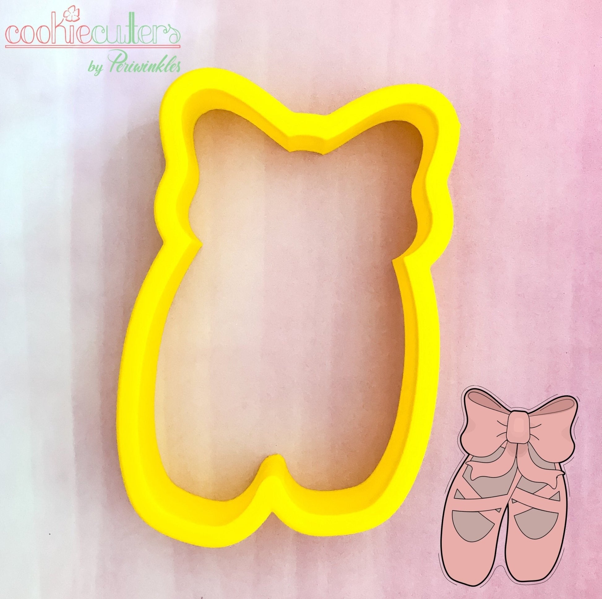 Ballet Cookie Cutter - Periwinkles Cutters