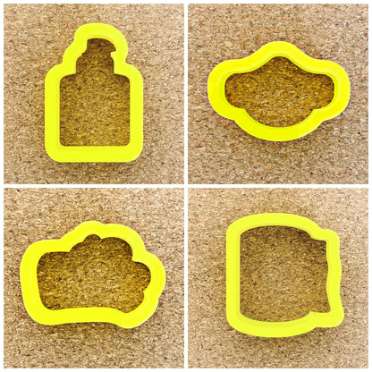 Basic Kit Set of 4 Cookie Cutter - Periwinkles Cutters