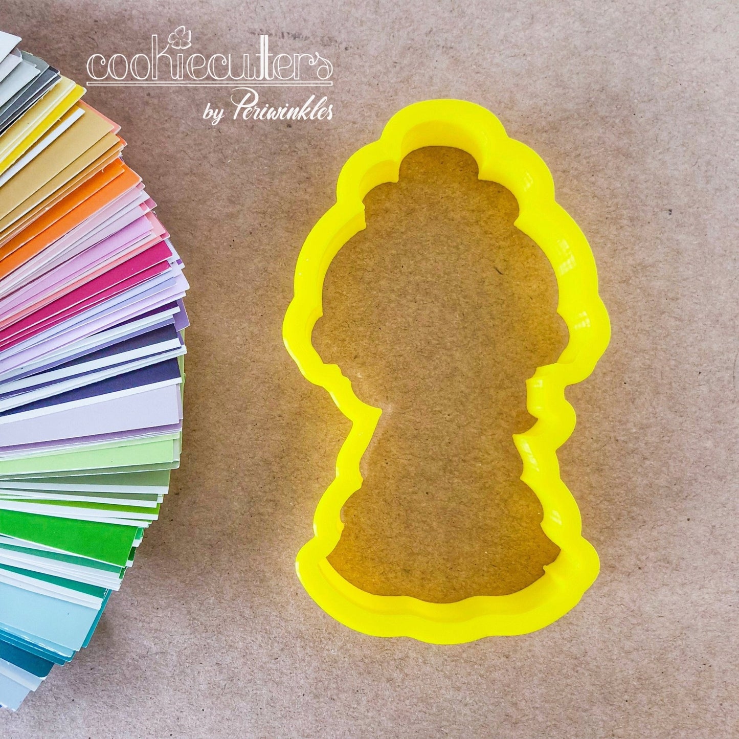 Beauty Princess Inspired Cookie Cutter - Individually - Periwinkles Cutters