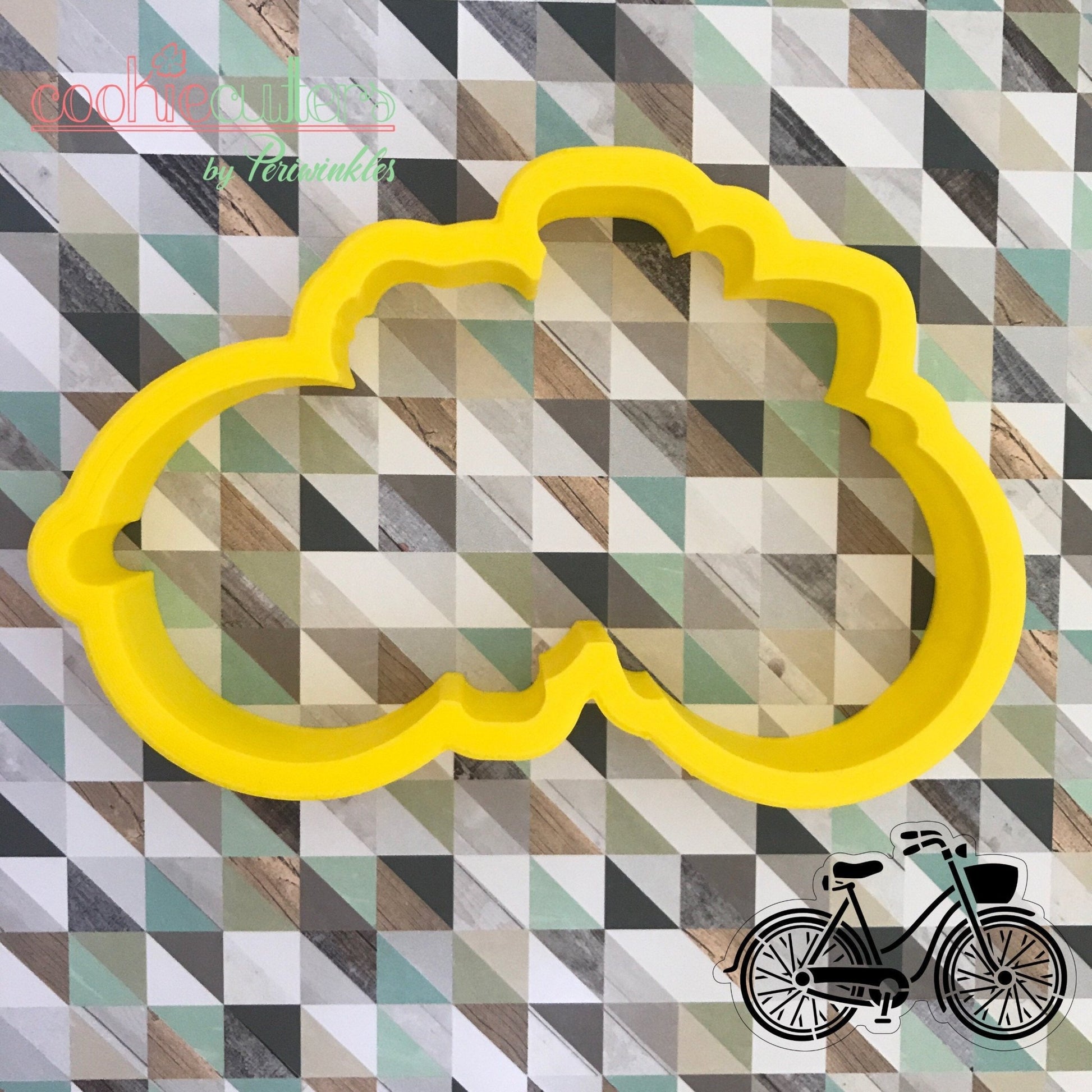 Bicycle Cookie Cutter - Periwinkles Cutters