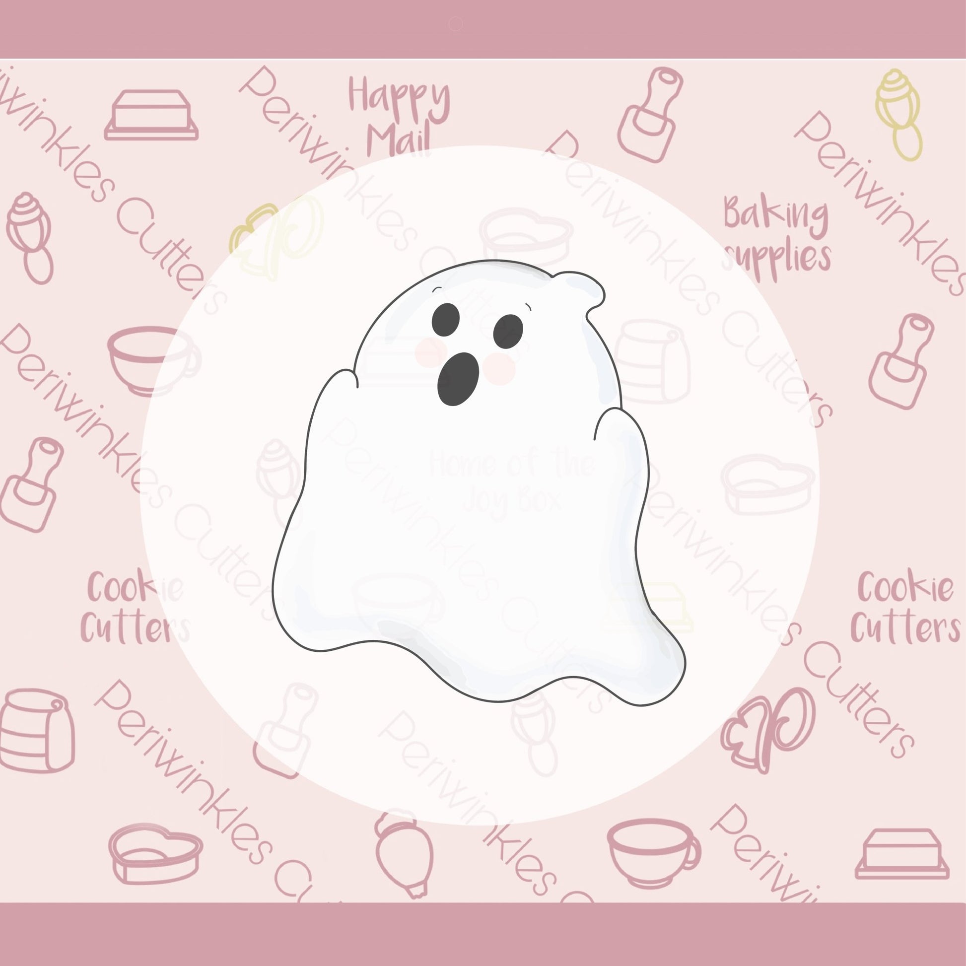 Boo Sheet Ghost Cookie Cutter - Periwinkles Cutters