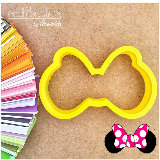 Bow Mouse Ears Cookie Cutter - Periwinkles Cutters