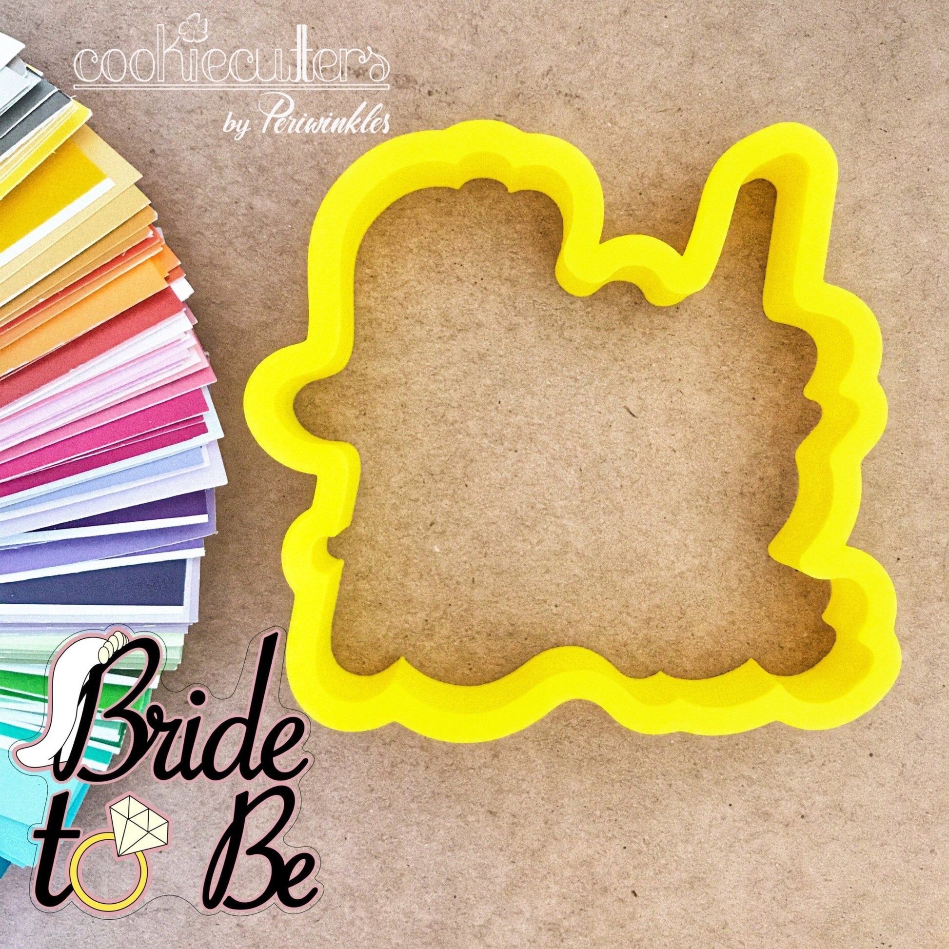 Bride To Be Cookie Cutter - Periwinkles Cutters
