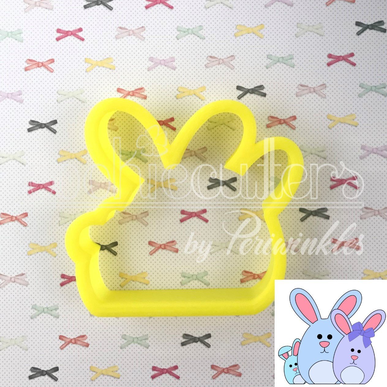 Bunny Family Cookie Cutter - Periwinkles Cutters