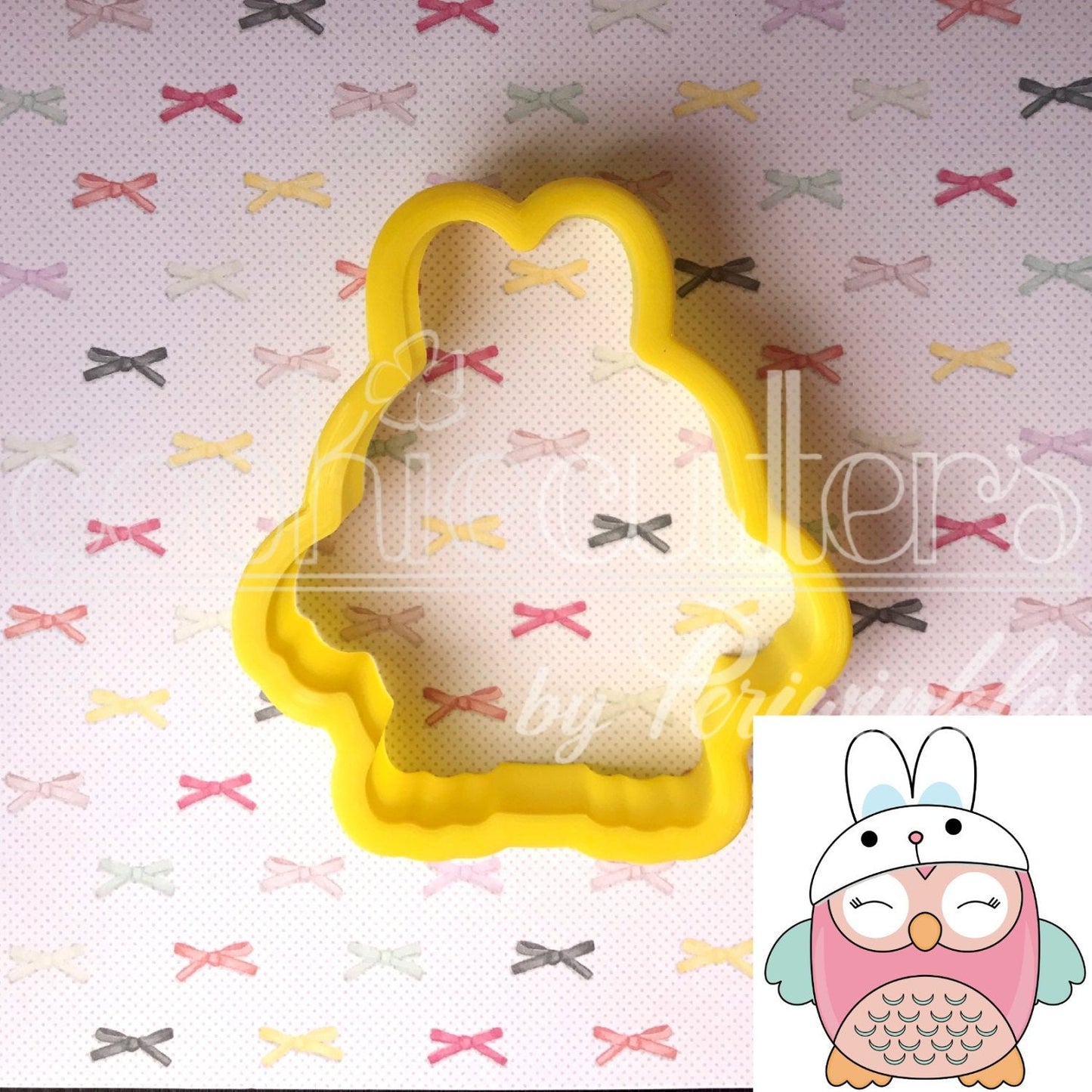 Bunny Owl Cookie Cutter - Periwinkles Cutters