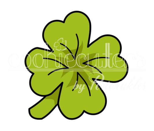 Clover-Shamrock Cookie Cutter - Periwinkles Cutters
