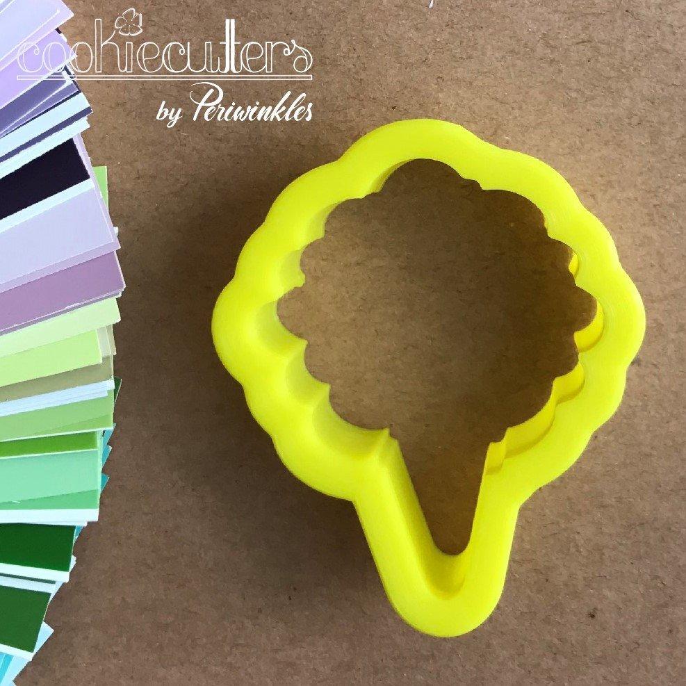 Cotton Candy Cookie Cutter - Periwinkles Cutters