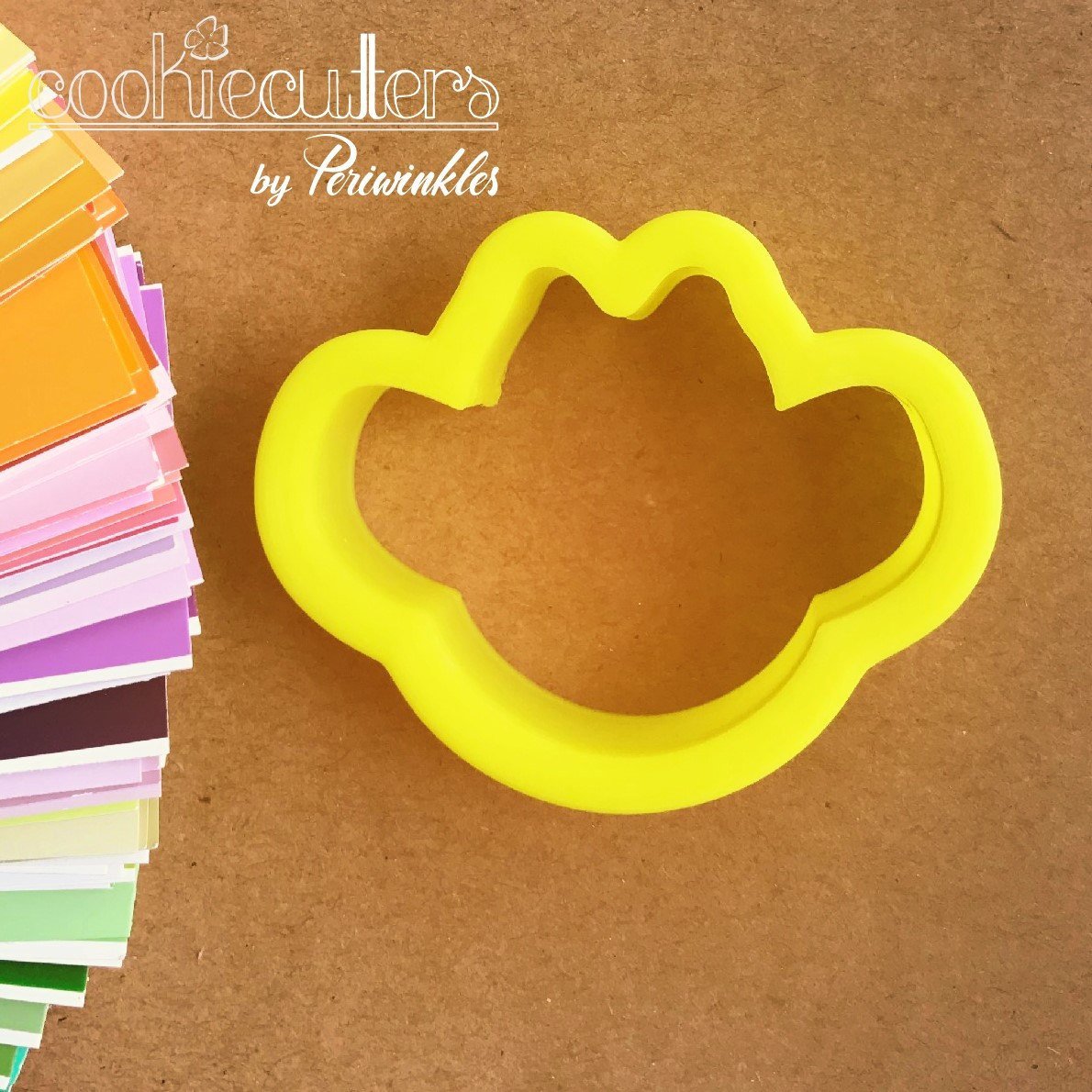 Cowboy Face Cookie Cutter - Periwinkles Cutters