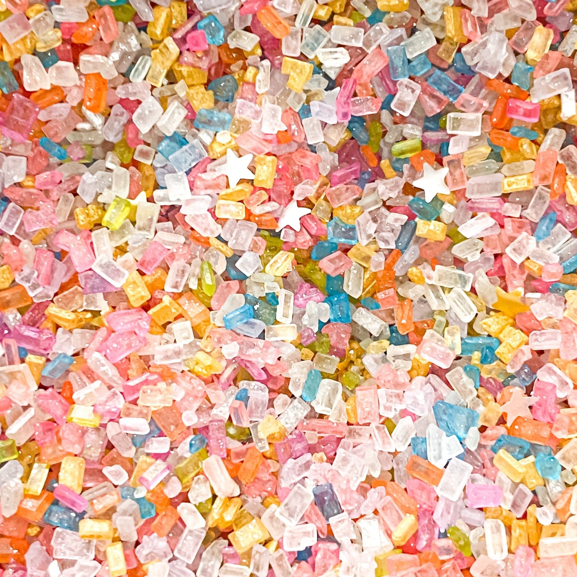Crunch Blend Pastel Colors Sugar Sprinkles - Periwinkles Cutters