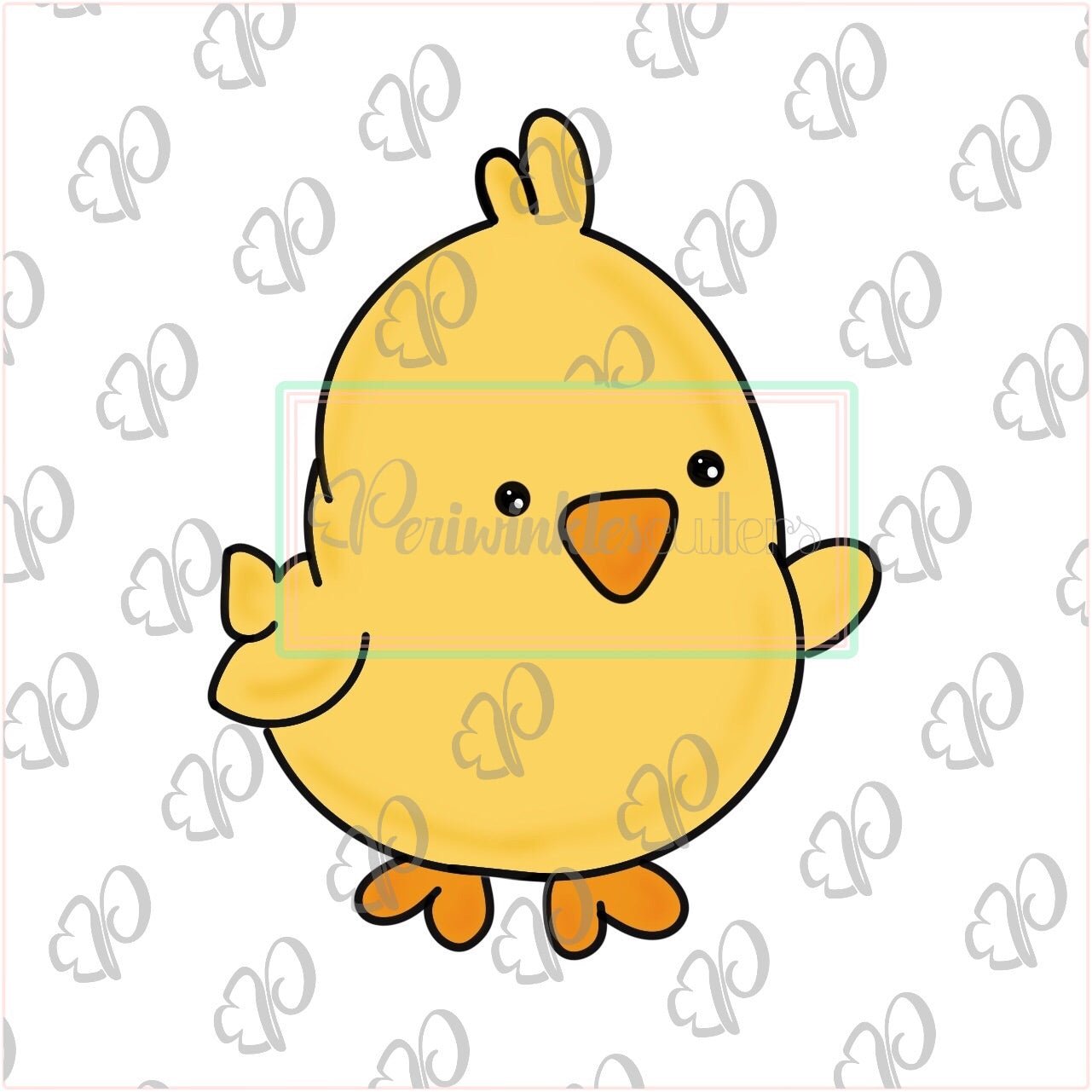 Cute Chick Cookie Cutter - Periwinkles Cutters