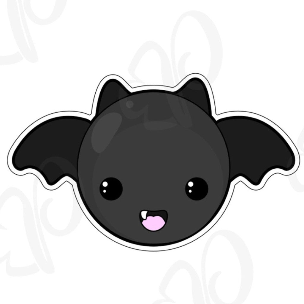 Cute Chubby Bat Cookie Cutter - Periwinkles Cutters