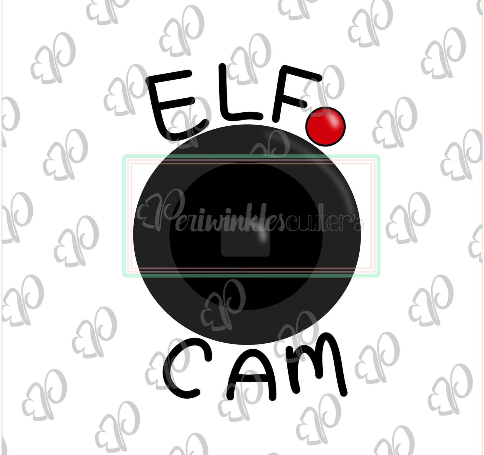 Elf Camera Cookie Cutter - Periwinkles Cutters