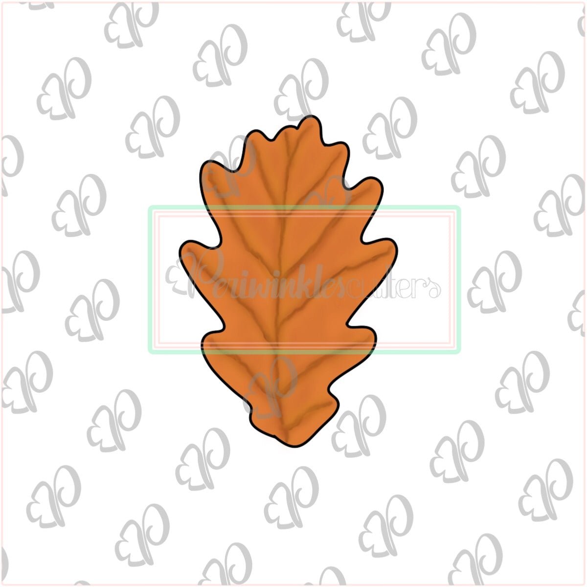 Fall Leaves 2019 Cookie Cutter - Leaf Cookie Cutter - Periwinkles Cutters
