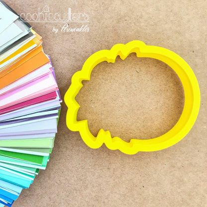 Floral Circle Cookie Cutter - Periwinkles Cutters