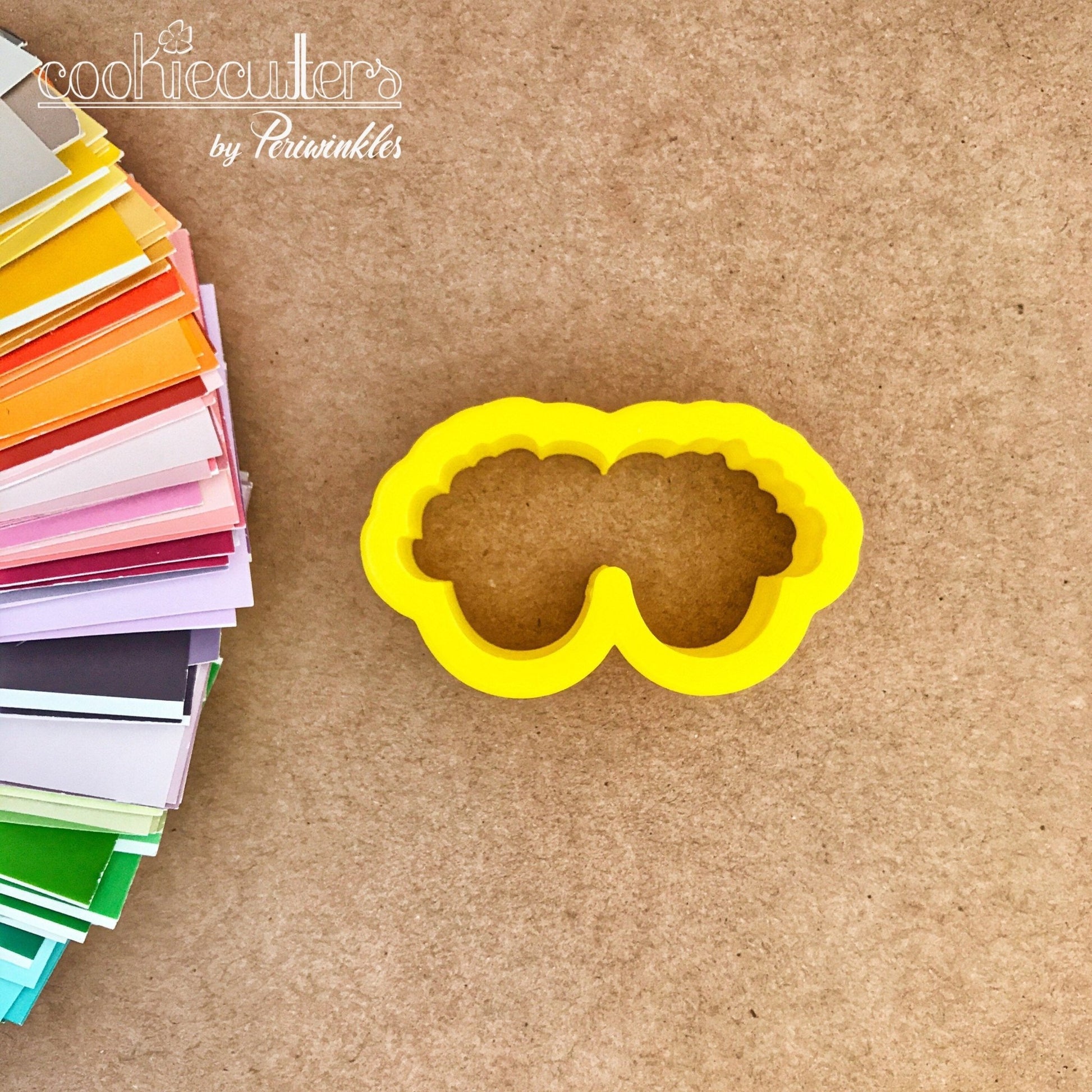 Flowers Sunglasses Cookie Cutter - Periwinkles Cutters