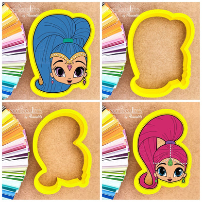 Genie Girls Cookie Cutter - Periwinkles Cutters